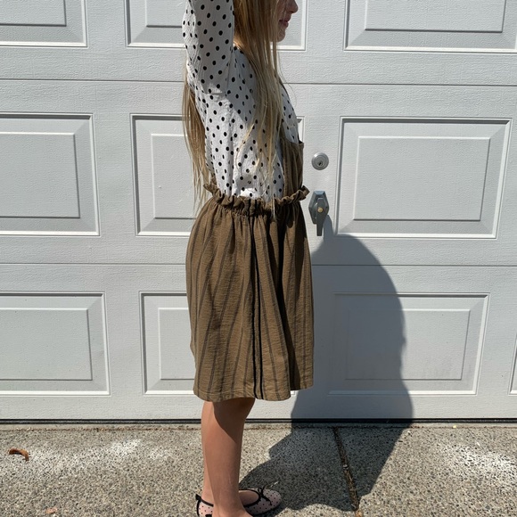 Zara apron dress with two straps girl size 11-12 - Picture 11 of 16